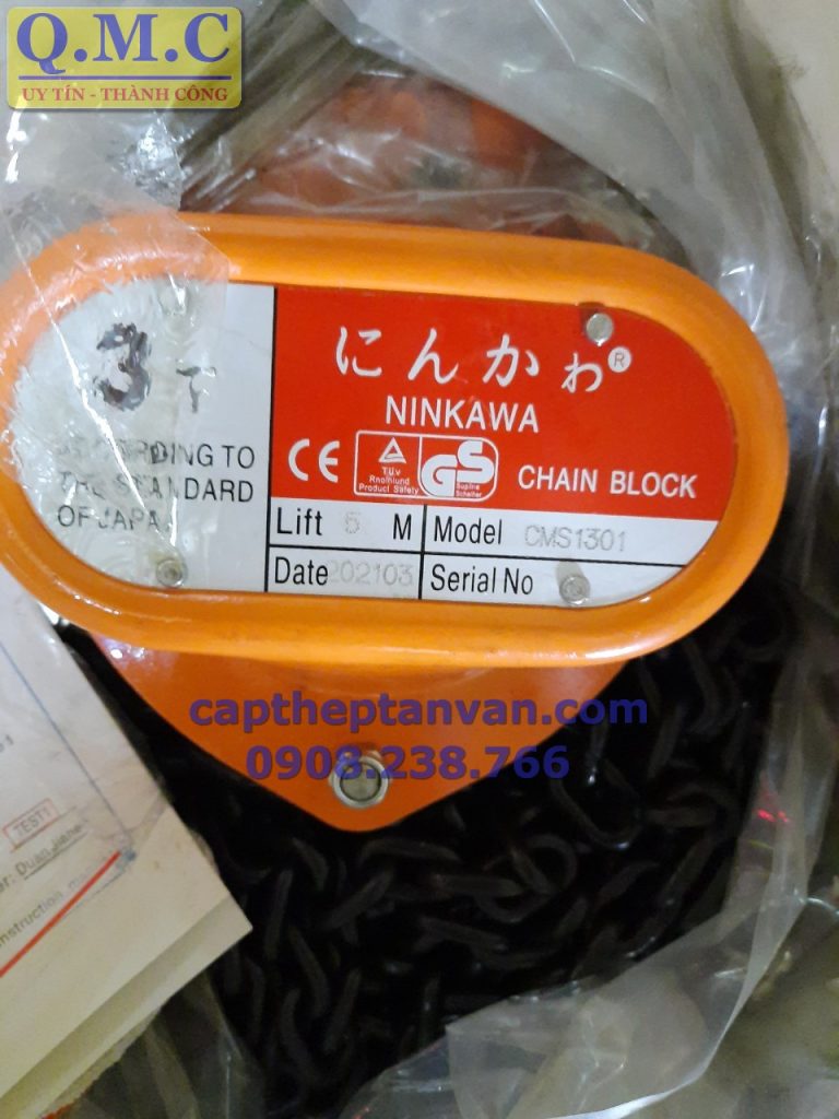 Pa Lăng Xích 3 Tấn Ninkawa