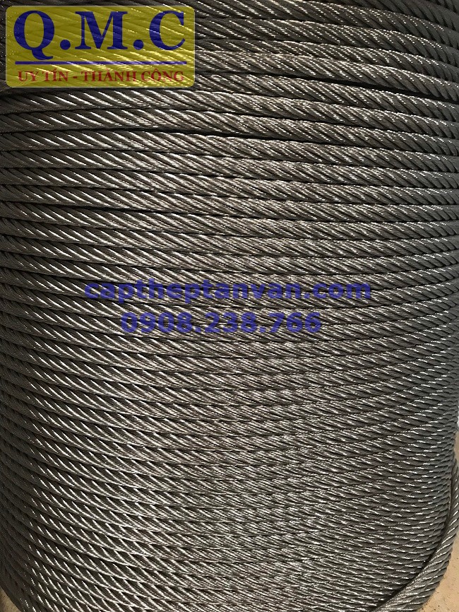 Cáp thép inox 304